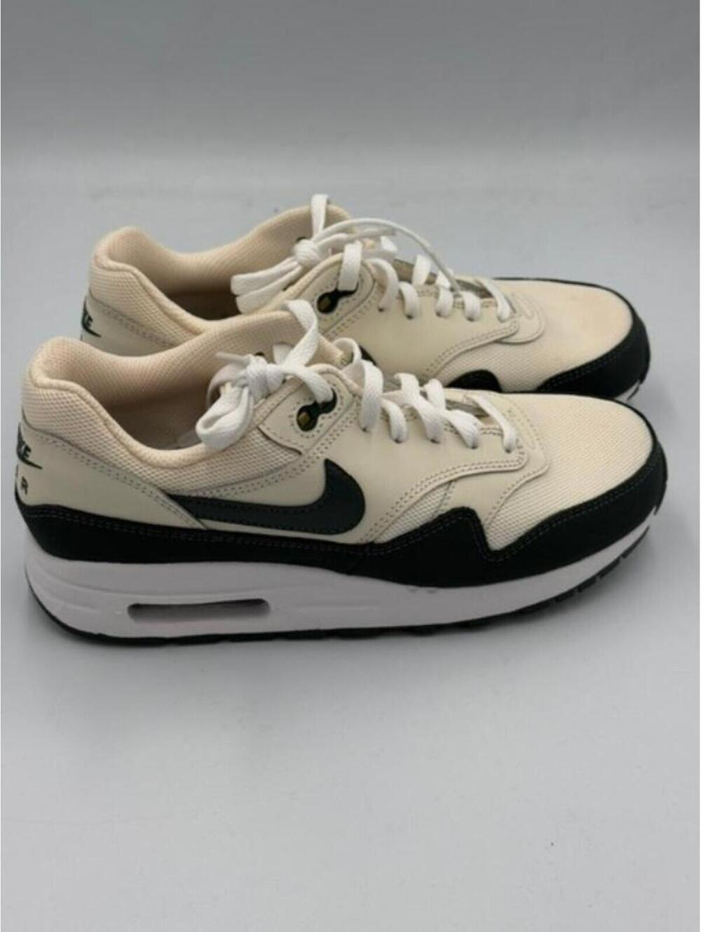 Nike Air Max 1 GS Pale Ivory/Vintage Green White Y5.5 / W7